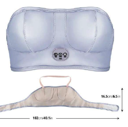 Miniatura 2 de MASAJEADOR DE PECHO ELÉCTRICO CON VIBRAC